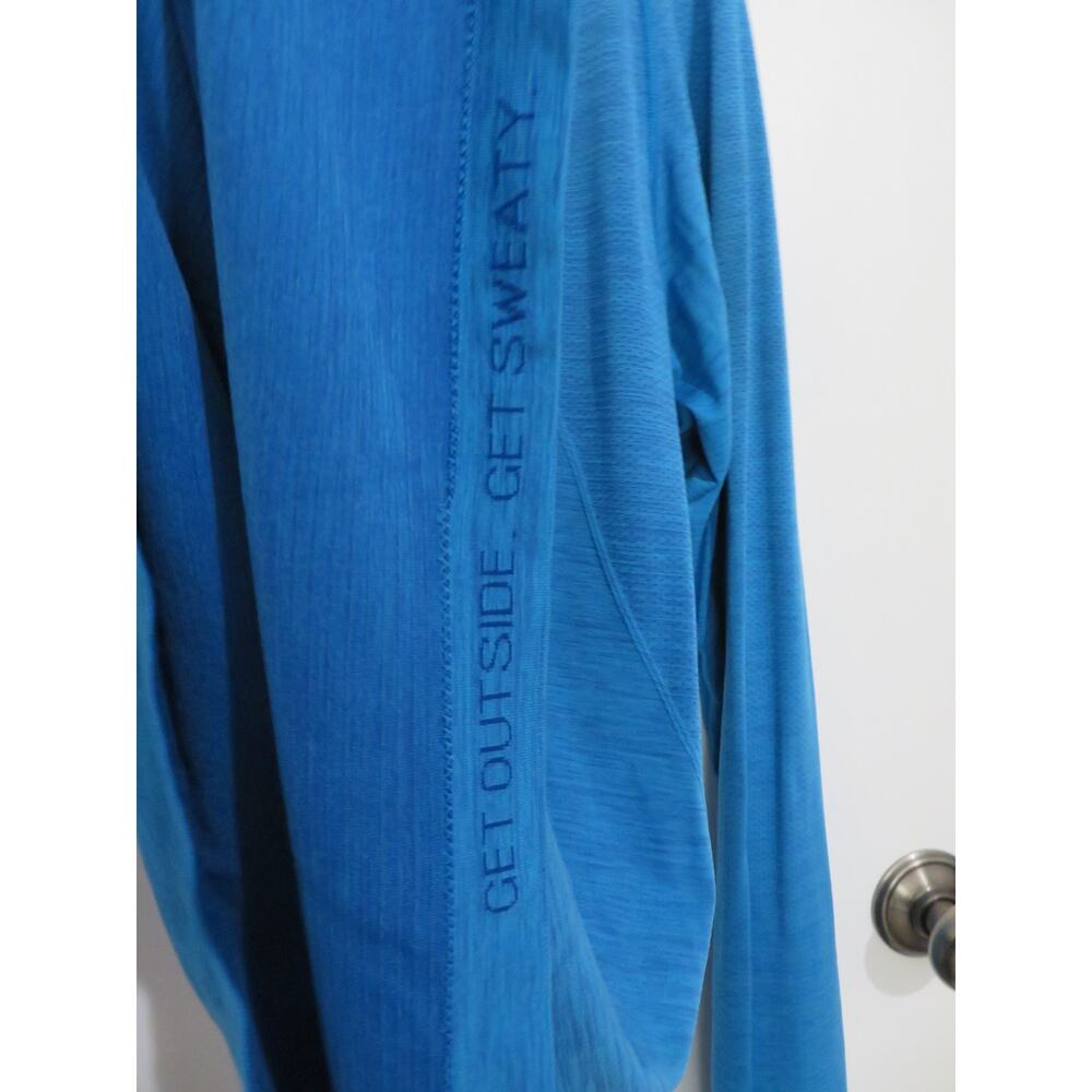 Lululemon Mens Sz XXL Blue Metal Vent Tech Half Zip 2.0 Long Sleeve Shirt - Picture 6 of 8